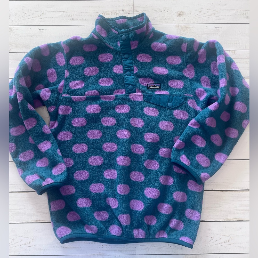 PATAGONIA Synchilla Big Girls Jacket Size L /12